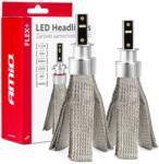 AMiO Becuri LED H3, 50W, 4300LM, 6000K, 12V-24V, Canbus, Adaptor 360 (03656)