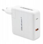 Qoltec Akkumulátortöltő GaN Fast 108W 5-20V 3-4.7A Usb C Fehér (51710)
