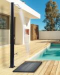 Maxishop Dus solar portabil de gradina TOPOCALMA Argintiu (608371)