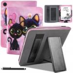 AllTabCases Grafika Cica Tok Inkbook Calypso Lumos Prime Calypso Plus Készülékhez (Calypsoczarnekotki)