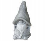 Direct home and garden Beton manó figura szakállal szürke 14 cm Karácsonyi dekoráció