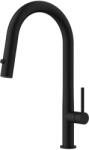 Himark Baterie bucatarie Cold Start cu pipa extractabila Slimmer Himark, negru mat (2821250)