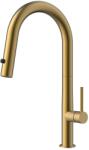Himark Baterie bucătărie Cold Start cu pipa extractabila Slimmer Himark, gold periat (2821251)