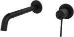 Himark Baterie lavoar ingropata Cold Start Slimmer Himark, neagra mata, pipa 20.3 cm, corp incastrat inclus (1109250)