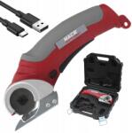 Bedee Vezeték Nélküli Elektromos Olló 3.7V Szövetekhez és Bőrhöz Tölthető 2000mAh (Elektryczne nożyce)