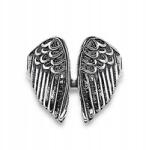 AB-Ag Ezüst gyűrű állítható Szárnyak Ezüst 925 méret 21