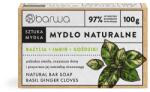 Barwa Cosmetics Sapun Natural cu busuioc, ghimbir si cuisoare Barwa Cosmetics 100 g (5905172336795)