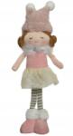Kaemingk Karácsonyi díszfigura, rózsaszín árnyalatú kislány, 35 cm (KAE694510/ALL)