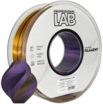 Compatibil Silk PLA Tri Color negru auriu mov | Smart Print (#05000a, #eec768, #480052)