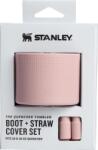 STANLEY Set de accesorii de protecție din silicon pentru pahare termice Quencher, 0, 59 - 0, 89 l, pink dust (10-12478-065)