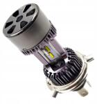 LEDprojektor Led izzó H4 Csp 6500K Retrofit Tompított Hosszú Motorkerékpár Robogó 30W Fehér