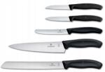 Victorinox Konyhai késkészlet Victorinox Swiss Classic Fekete Rozsdamentes acél 5db (6.7133.5G)