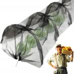 Bedee Fóliasátor, fekete PE háló, 4mm, zöldségekhez, virágokhoz (Pokrywa przeciwsłoneczna)