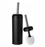 Excellent Houseware Wc kefe rozsdamentes acél fekete (37547734)
