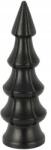 Excellent Houseware Karácsonyfa figura fa fekete 24cm 1db (8720573632041)