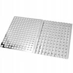 BBQ % Acél grillezőlap 46x30 cm /bbq (DS95669)