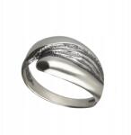 AB-Ag Ezüst Gyűrű Karikagyűrű méret 18 Ezüst 925 P674 (PB674)