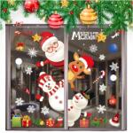  Ablak Matricák Üveg Karácsonyi Díszek Karácsony Hópehely Mikulás Szirmok (20231124)