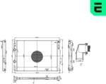 ERA Radiator, racire motor ERA 673598 (673598)