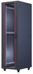 Formrack 20U Cosmoline 600x800 19" szabadon álló rack szekrény - RAL9005 fekete (CSM-20U6080)