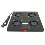 FORMRACK Ventilátor egység digitális termosztáttal, 4 ventilátor (F024F4DT) - compzone
