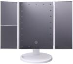 Jocca 2722 Összecsukható Sminktükör LED-es világítással és 1x/2x/3x nagyítással