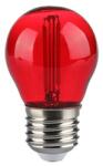 V-TAC Bec Led G45 E27 2w Cu Filament Lumina Rosie, Sku-217413 (sku-217413)
