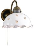 Kolarz 731.61. 160 - Lampă de perete NONNA 1xE27/75W/230V, decor floral, aur roz (KL0435)