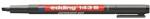 edding 143 OHP tartós filctoll, hegye 3 mm, fekete (35961)