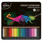Globo háromszög színes ceruza FÉM DOBOZBAN- 24 db-os (376492)