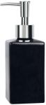 spirella QUADRO, kerámia, 300 ml, fekete