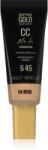 Dripping Gold CC Me In Mini Trial make-up cu textura usoara SPF 45 culoare Beige 04 5 ml