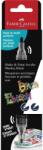 Faber-Castell Akril marker Black Edition, Faber-Castell, 2 hegy, fekete (703511)