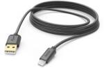 Hama Cablu de date Hama 201582, USB-A - Lightning, 3 m (Negru) (Hama 201582)