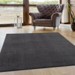 Oyo Concept rövid bolyhos szőnyeg, Puff modell, 80x200 cm, szál magassága 2, 5 cm, 1250 GSM, poliészter, csúszásgátló hátlap, szürke (HMFPUFY-4 DIK_80x200)