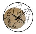 Mauro Ferretti Fémből és MDF-ből készült dekoratív óra, ø 60 cm, Elegant B Mauro Ferreti