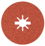 Bosch 115 x 22, 23 mm | Szemcse: 120 | fibertárcsa 5 db (2608621807)