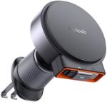 Mcdodo Vezeték nélküli autós töltő visszahúzható USB-C kábellel Mcdodo CH-3000, 15W (fekete)