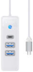 ORICO Pwc2U-C3-015-Wh-Ep Hub Adapter Usb-C-hez - 0.15M, Fehér