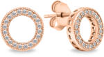 Brilio Silver Cercei atemporali bronz cu pietre de zircon EA607R