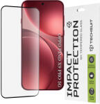 Techsuit Oppo Find X9 Pro Techsuit - 111D Teljes Borítású / Teljes Ragasztású Üveg - Fekete üvegfólia