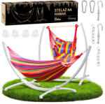  2 az 1-ben Függőágy Kerettel, Kétszemélyes, Fehér