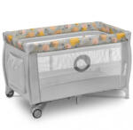 Lionelo Stefi Plus Pink Yellow utazóágy - Szürke/Sárga (LO-STEFI PLUS PINK YELLO)