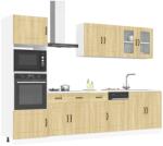 vidaXL Комплект кухненски шкафове от 7 части Kalmar, инженерно дърво (3314734)