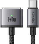 Mcdodo CA-1470 USB-C to Magsafe 3 kábel, PD 140W, 2m (fekete)