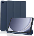 Techsuit Samsung Galaxy Tab A11 / A9 Sötétkék Techsuit - Flex Trifold (Pencil Holderrel) tok