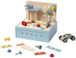 Tooky Toy Set de joacă Tooky Toy - Atelier pentru copii cu masă din lemn, 42 piese (TP527) Set bricolaj copii