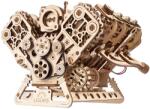 UGears Puzzle 3D din lemn Ugears din 776 piese - Motor V8 (U-70264 )