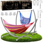  Kerti Dupla Függőágy Keret Szett 2 az 1-ben