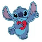 Procos Lilo & Stitch: Stitch szívecskével fólia lufi - 75 x 86 cm